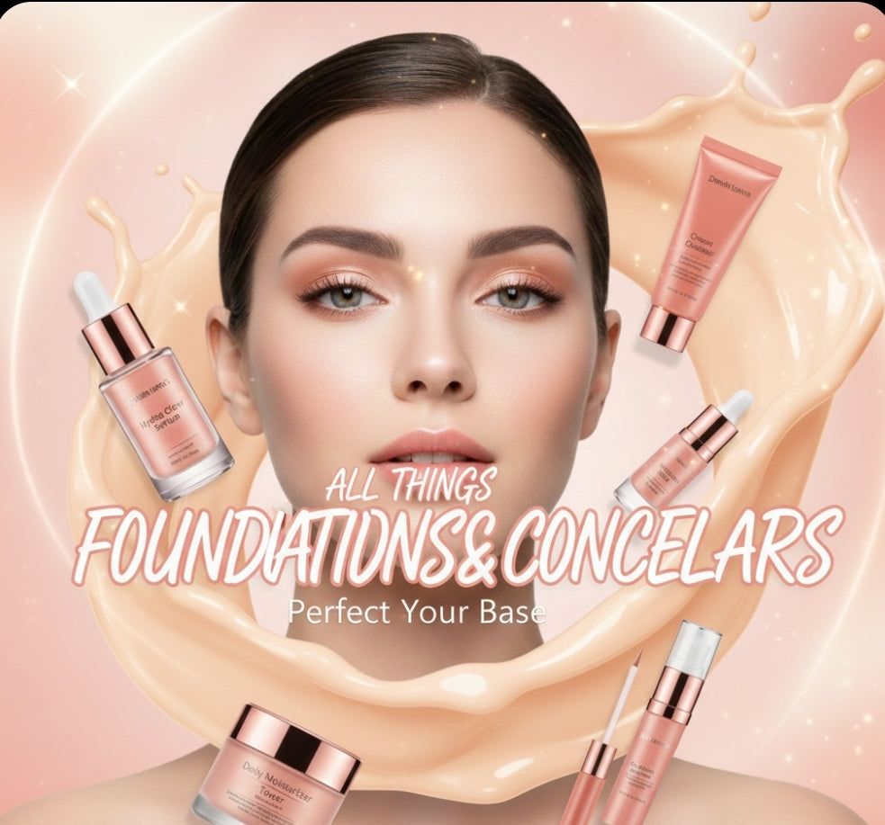 All things Foundations & Concealers