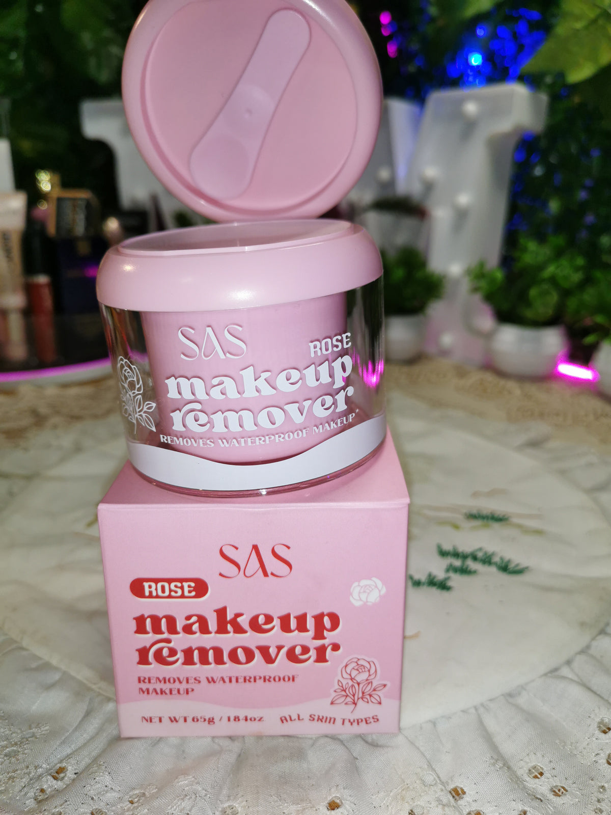SAS Hypoallergenic Makeup Remover – Avocado & Squalane and Rose