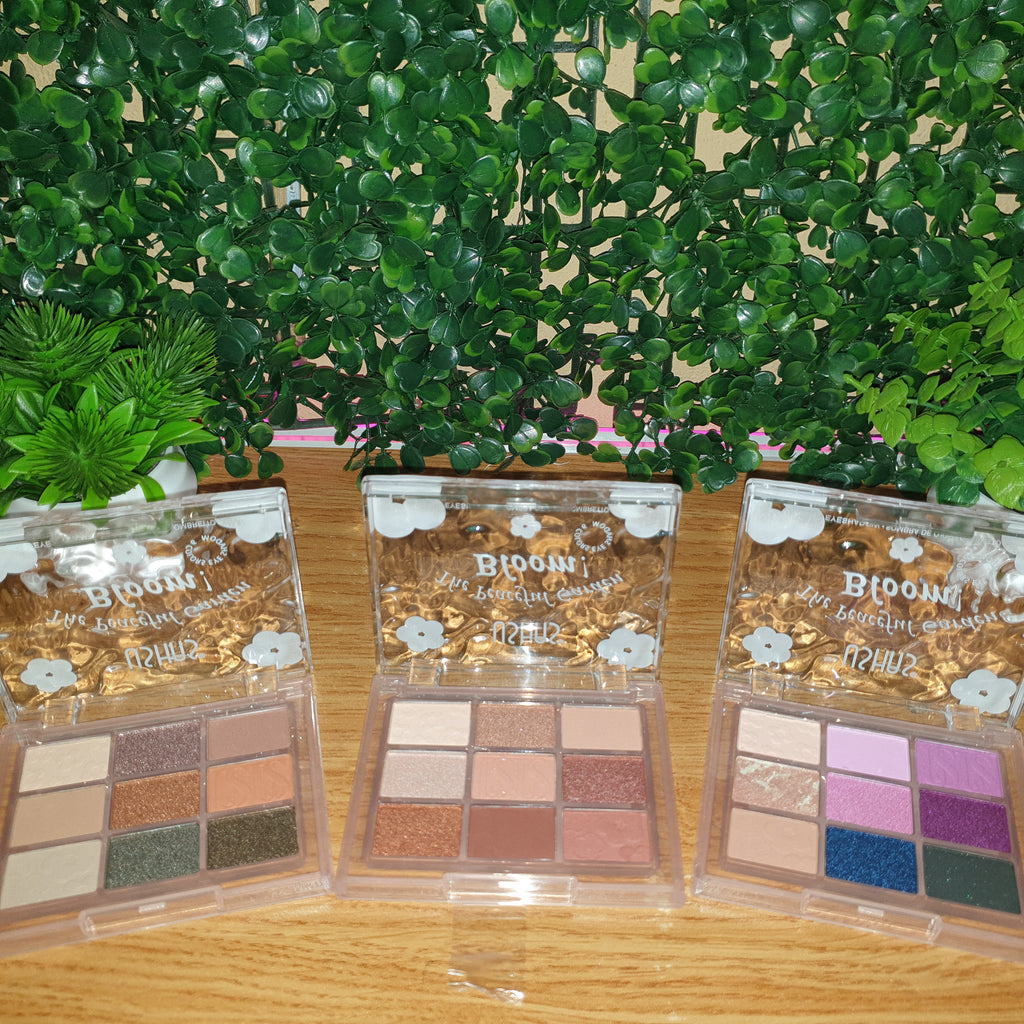 Ushas Bloom 9 Colour Eyeshadow