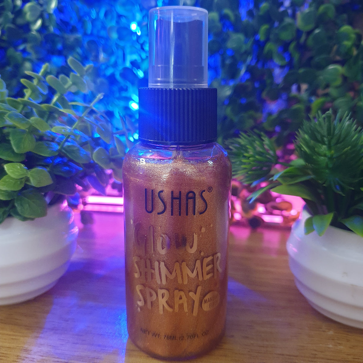 Ushas Glow Shimmer Spray