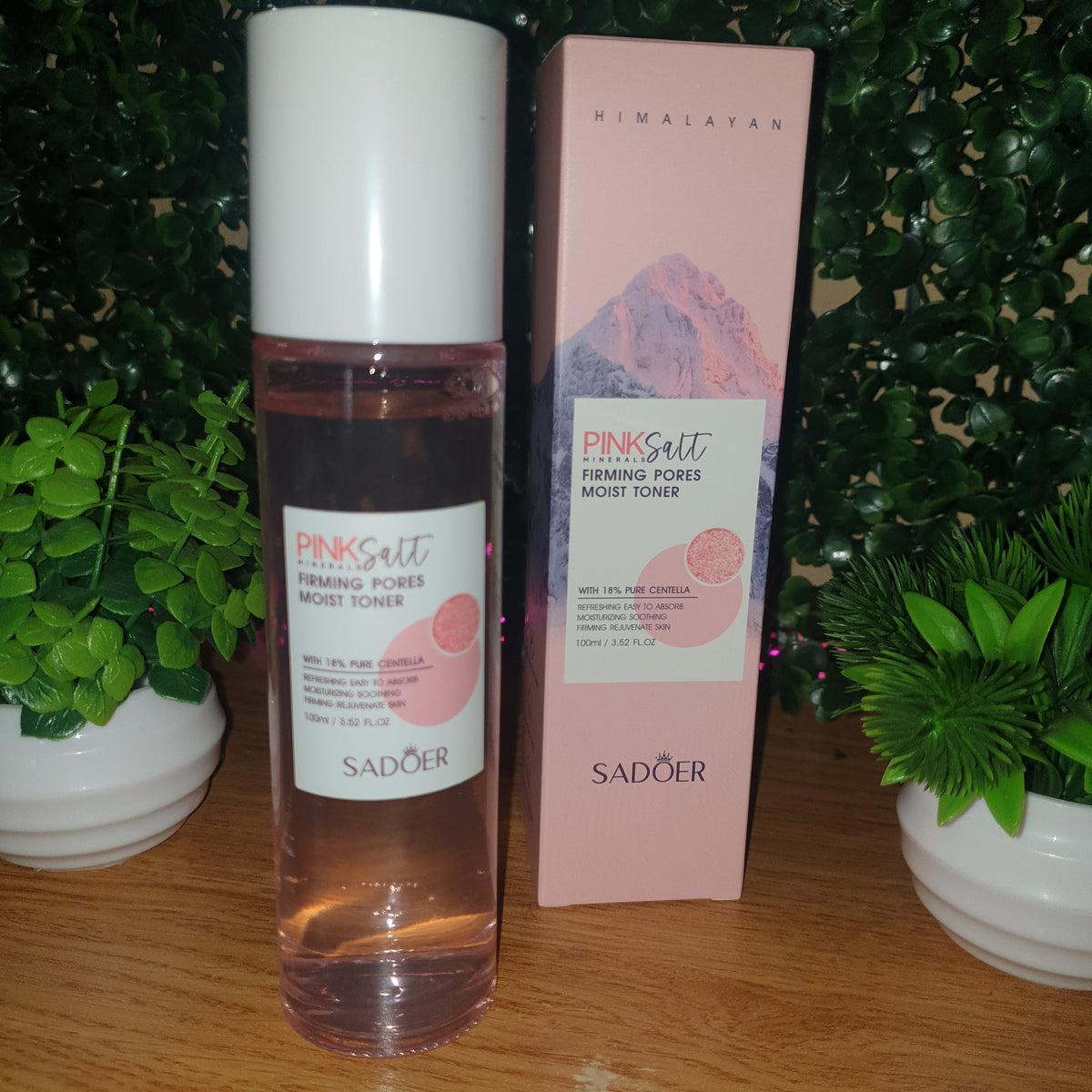 Pink Salt Minerals Firming Pores Moist Toner