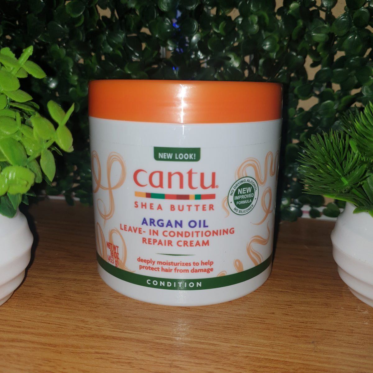Cantu Shea Butter Argan Oil Leave in Conditioning Repair Cream