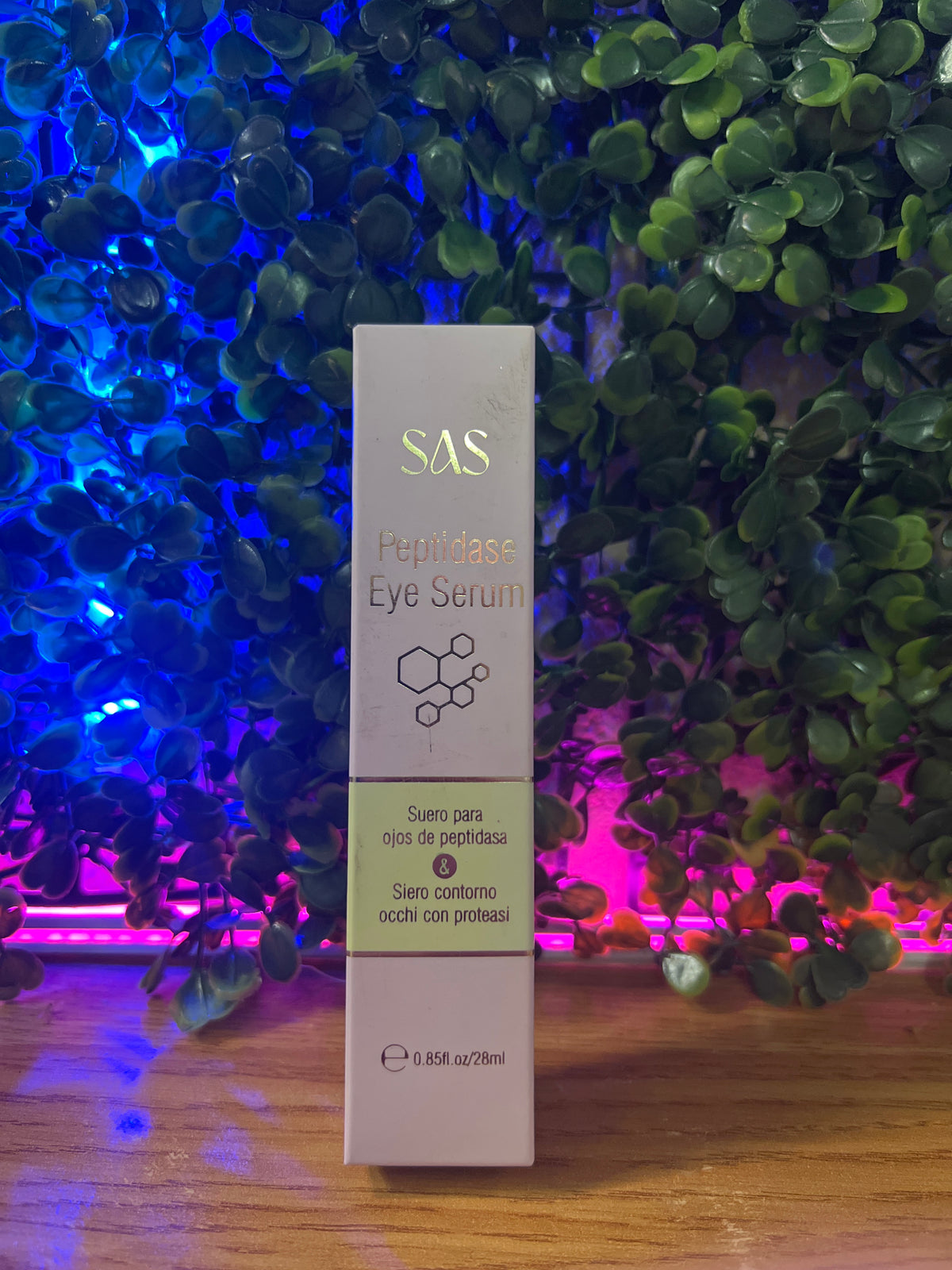SAS Eye Serum – Peptidase, Collagen & Hyaluronic