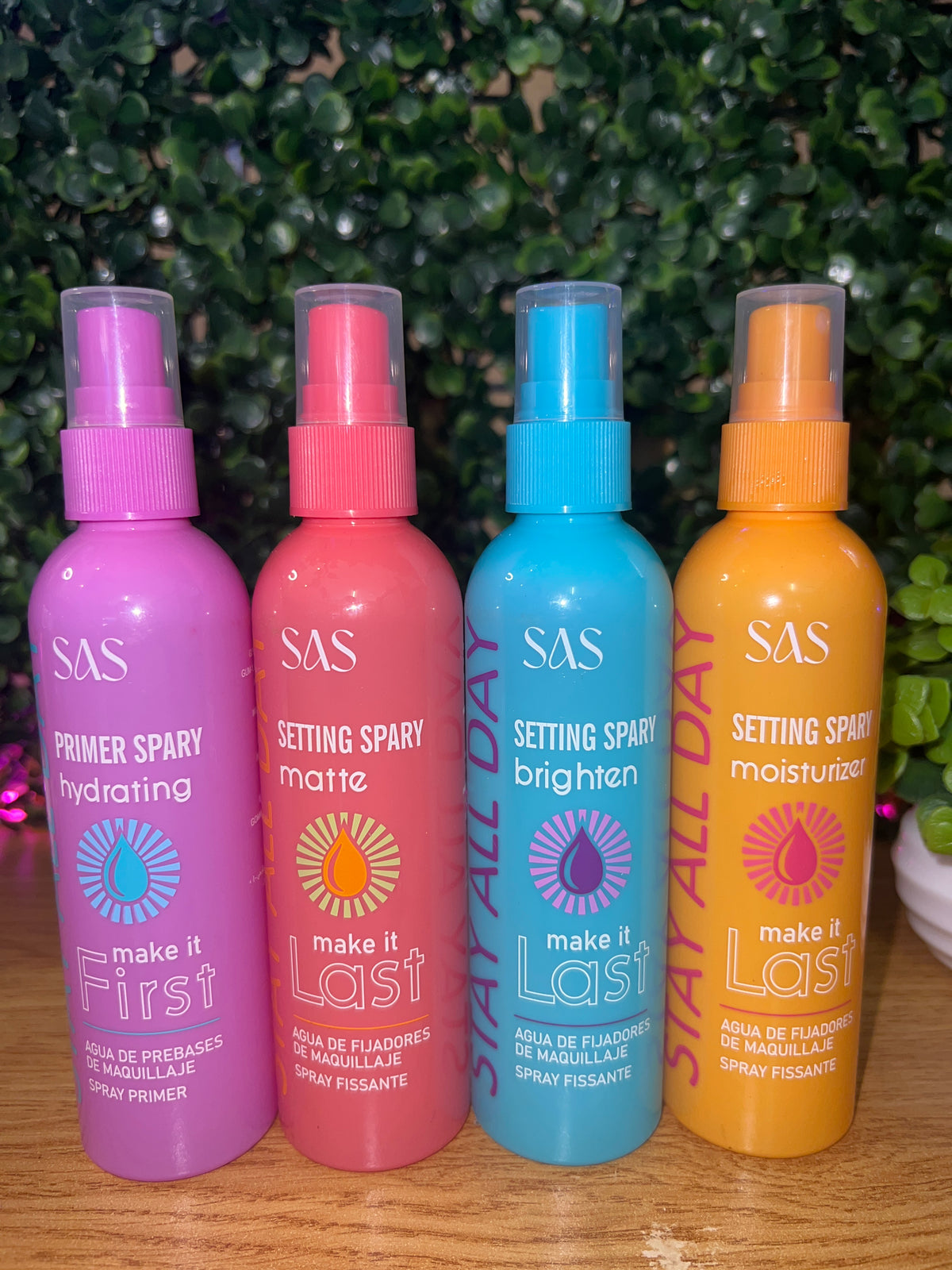 SAS Makeup Spray Collection