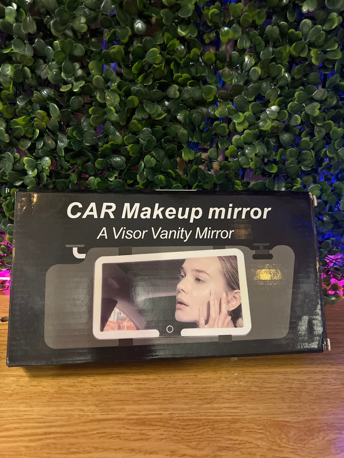 CAR Makeup Mirror – LED Sun Visor Vanity Mirror with Dimmer