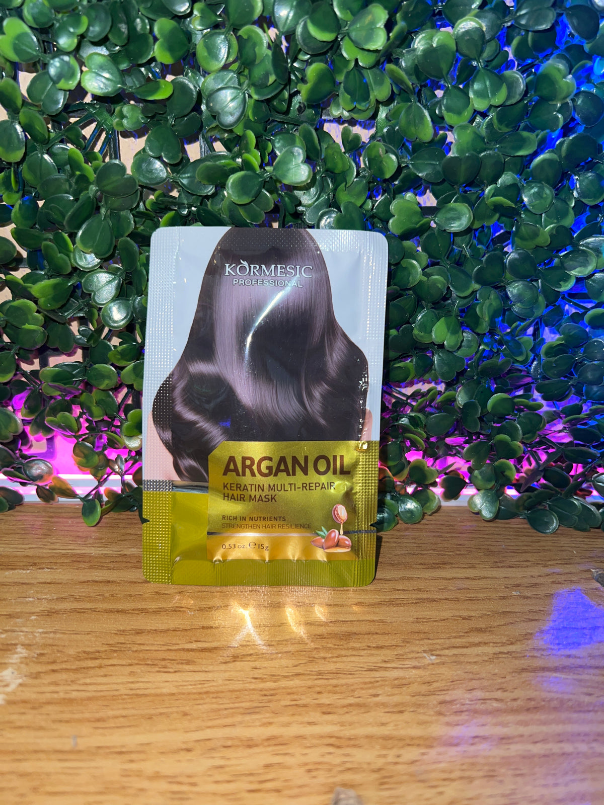 Kormesic Professional Keratin Hair Mask Sachet – Botox or Argan Oil