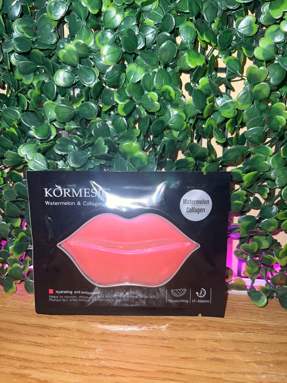 Kormesic Collagen Lip Mask – Mermaid Green Marine & Watermelon
