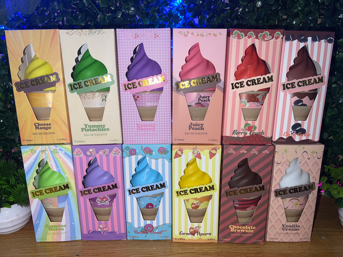 Ice Cream Eau de Toilette (100ml) – 12 Scents
