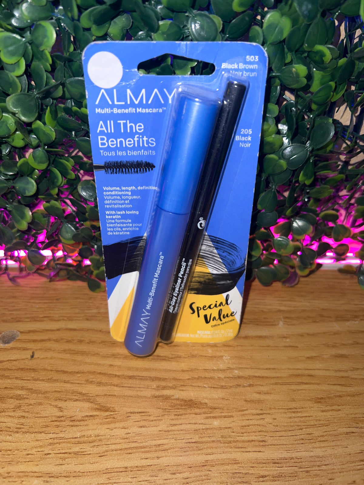 Almay All The Benefits Mascara + All-Day Eyeliner Pencil – Special Value Set