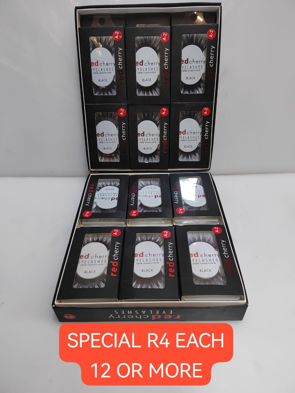 12-Piece Eyelash Box – Reseller Clearance Deal