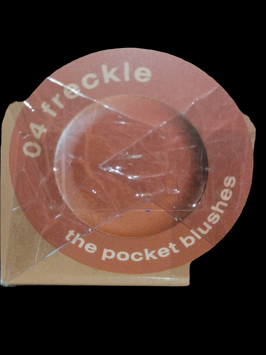 Face blush, pocket blush