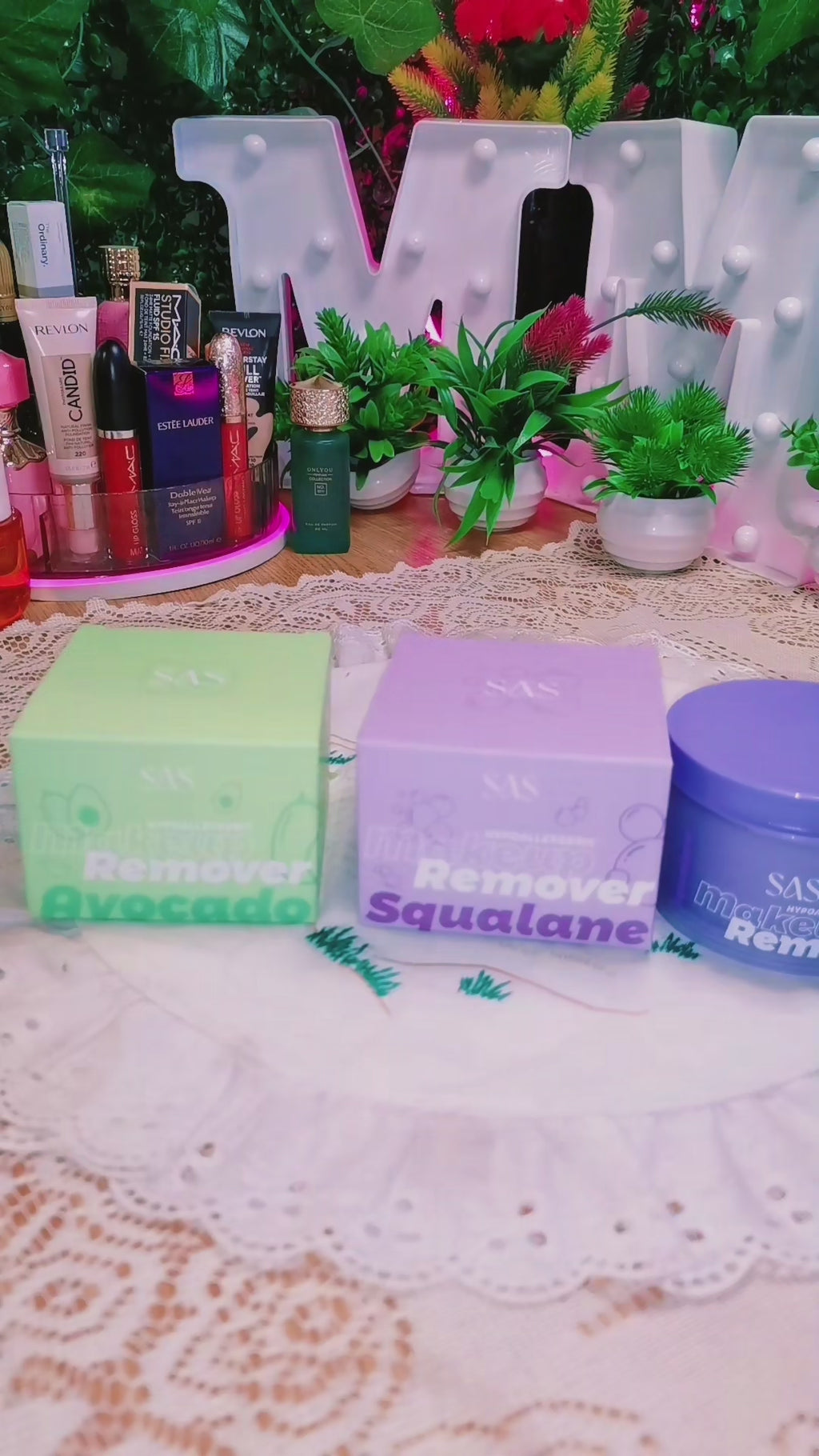 SAS Hypoallergenic Makeup Remover – Avocado & Squalane