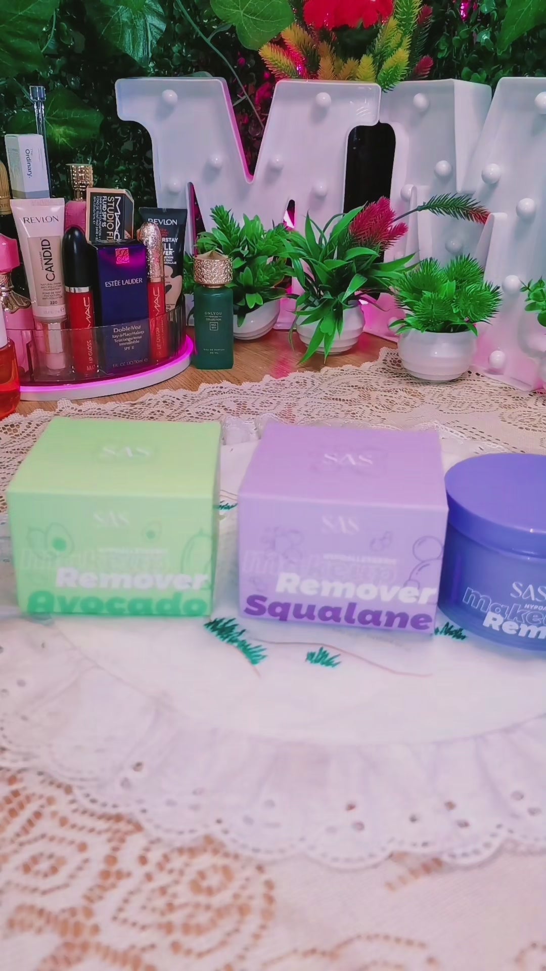 SAS Hypoallergenic Makeup Remover – Avocado & Squalane