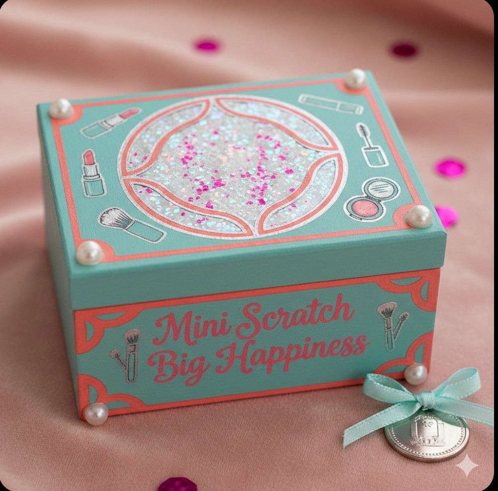 Scratch card mystery boxes tiktok