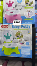 Tiibaby Baby Potty | 3-in-1 Training Potty & Step Stool | Ages 6m+