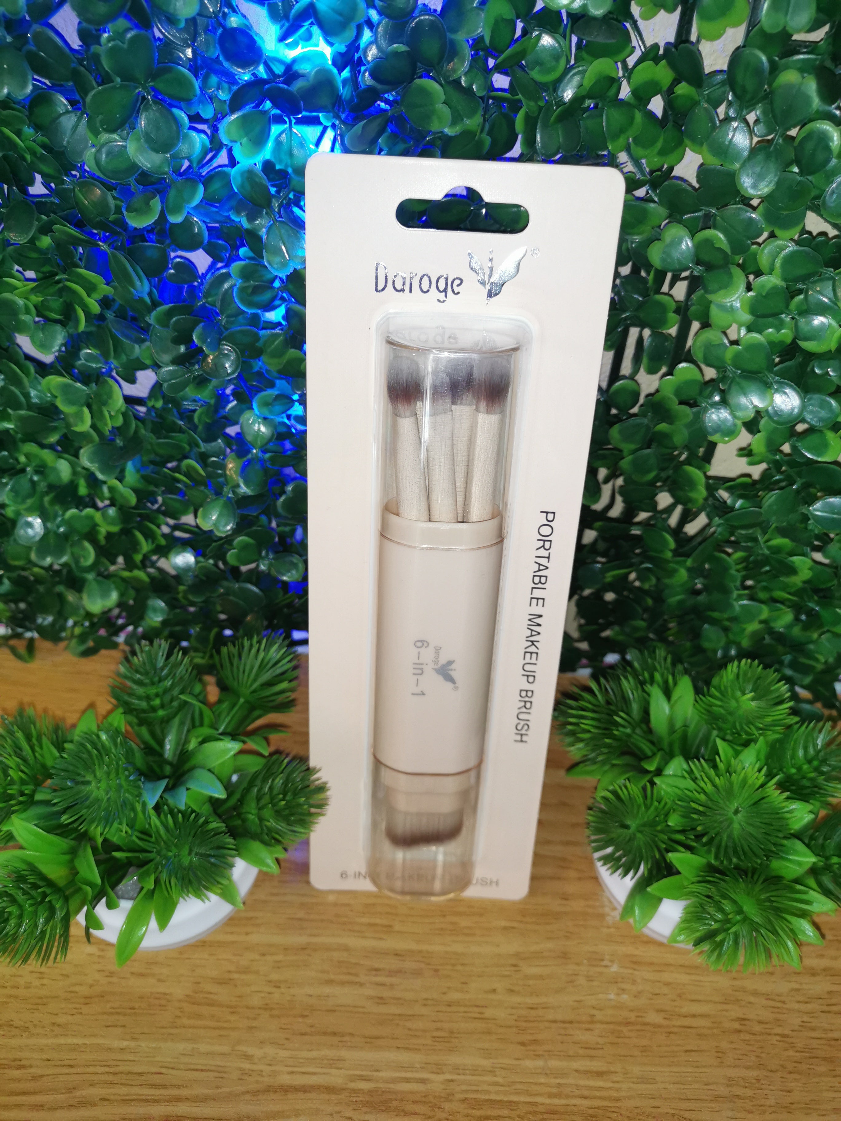 Daroge Portable 6in1 Makeup Brush Set