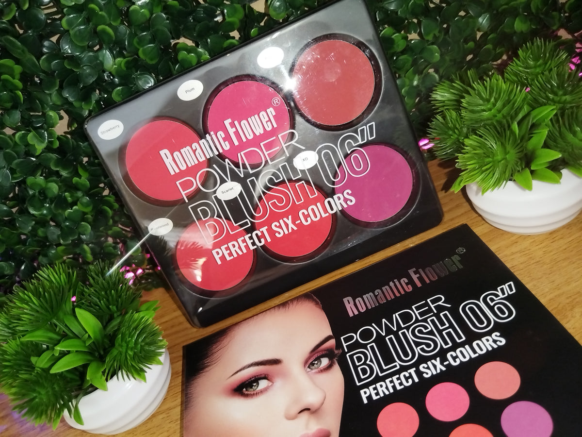 Romantic Flower Blush 6 Colour