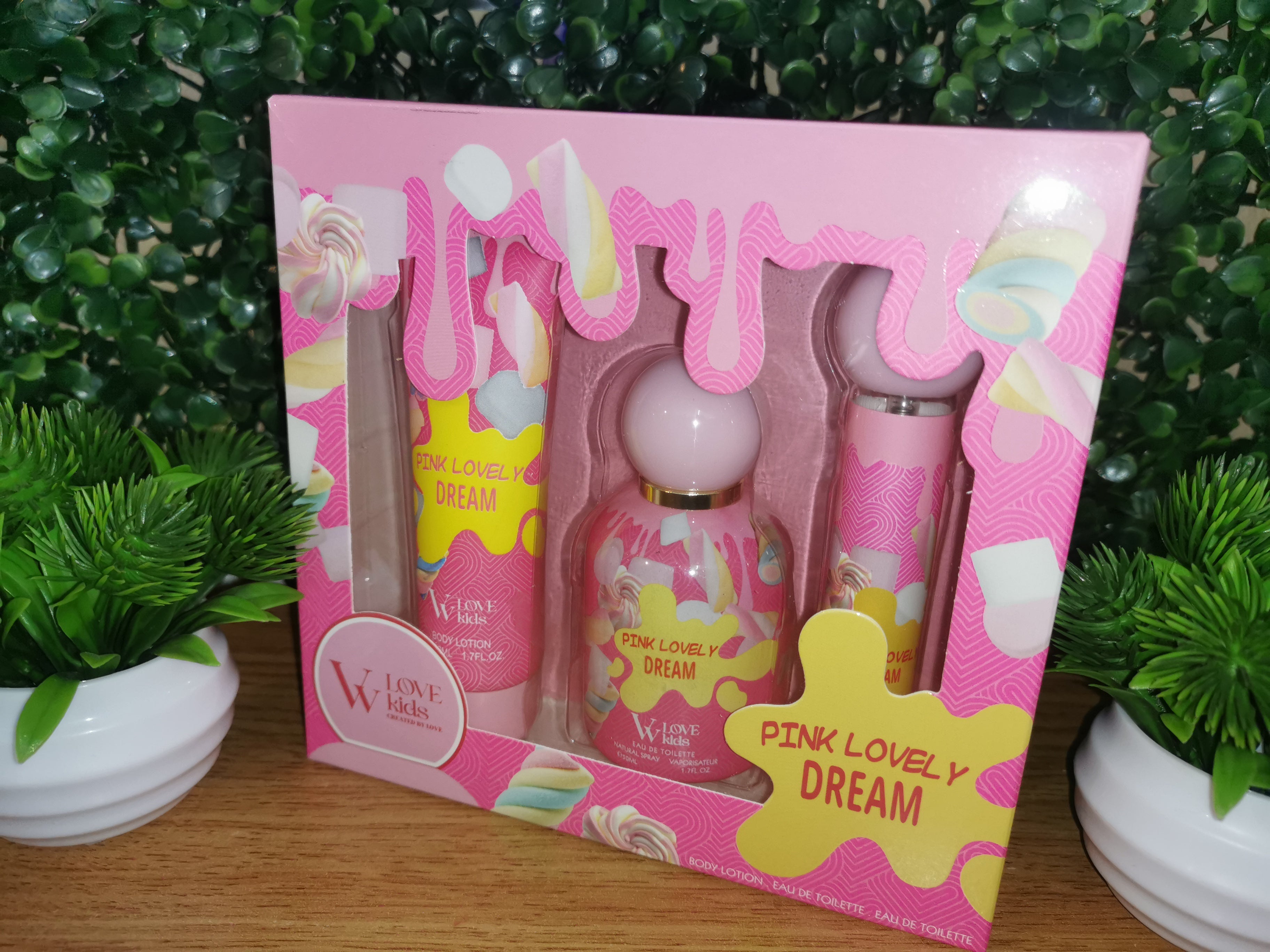 Pink Lovely Dream Parfume&Body Lotion Set Kids