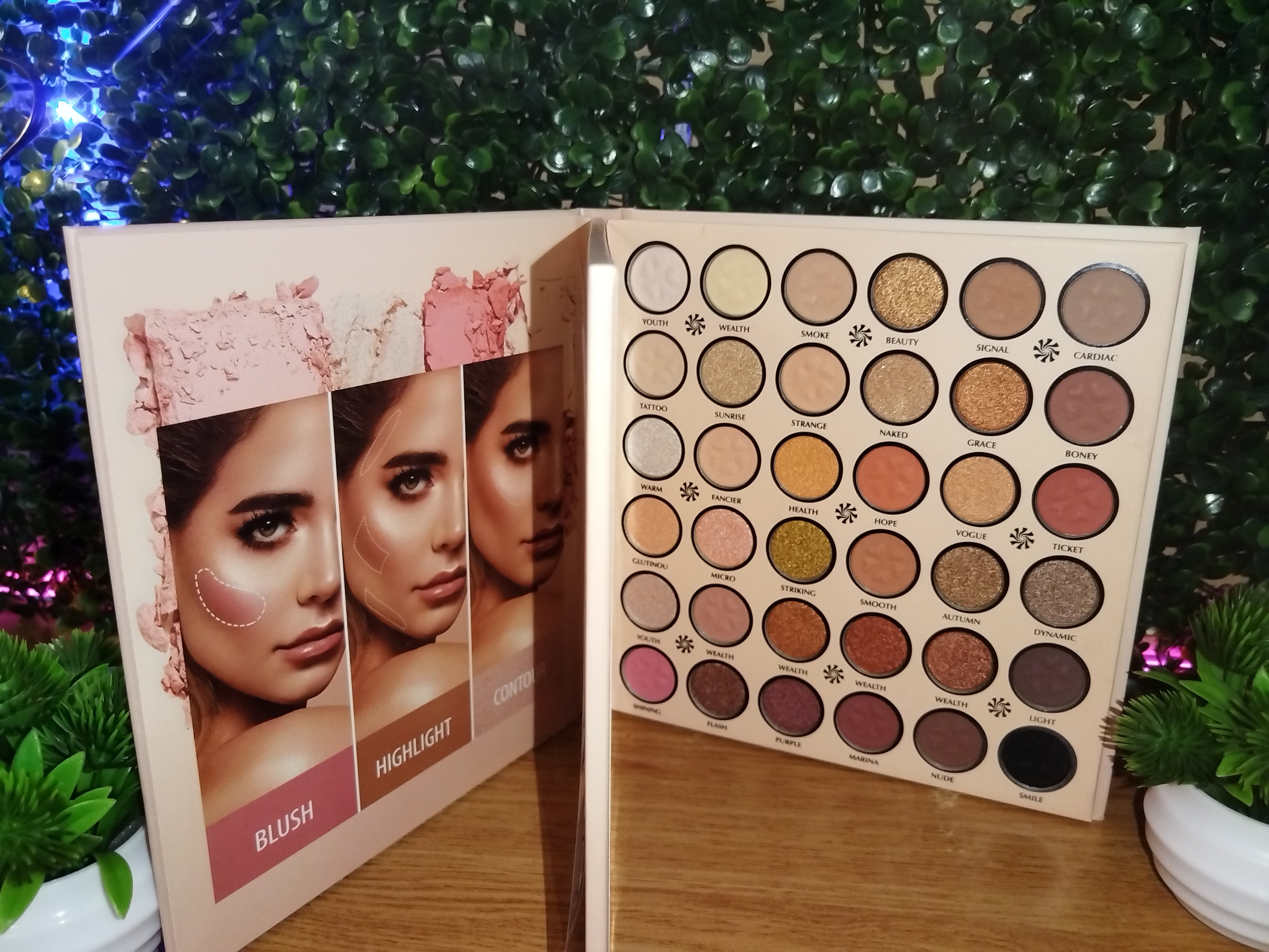 Multicolour Makeup Set Palette 9 Hot Colours+36 Fashion Colours
