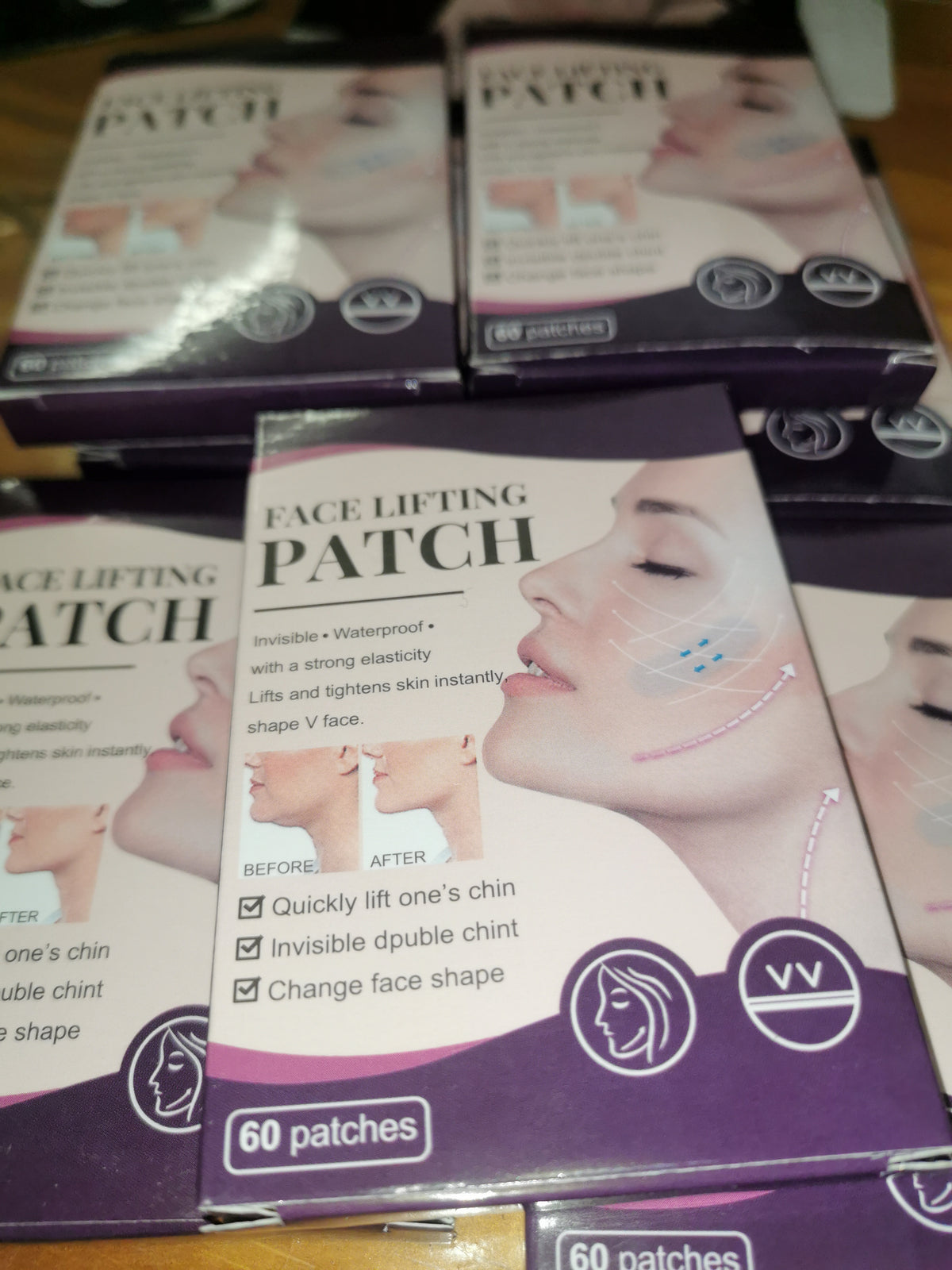 Face lifting patch