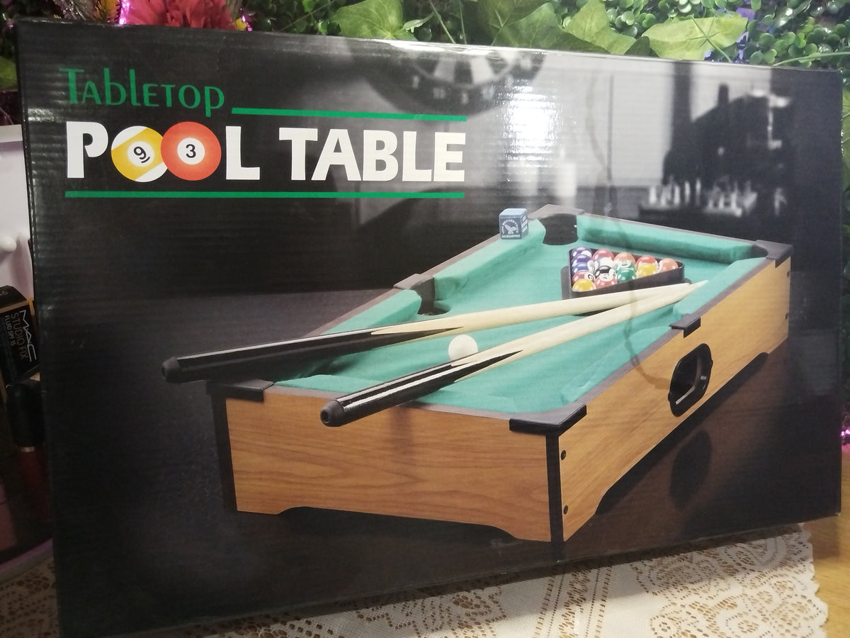 Tabletop Pool Table