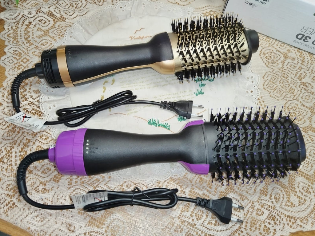 Keratin 3D Pro HotBrush – 2-in-1 Blow Wave Styling Brush.