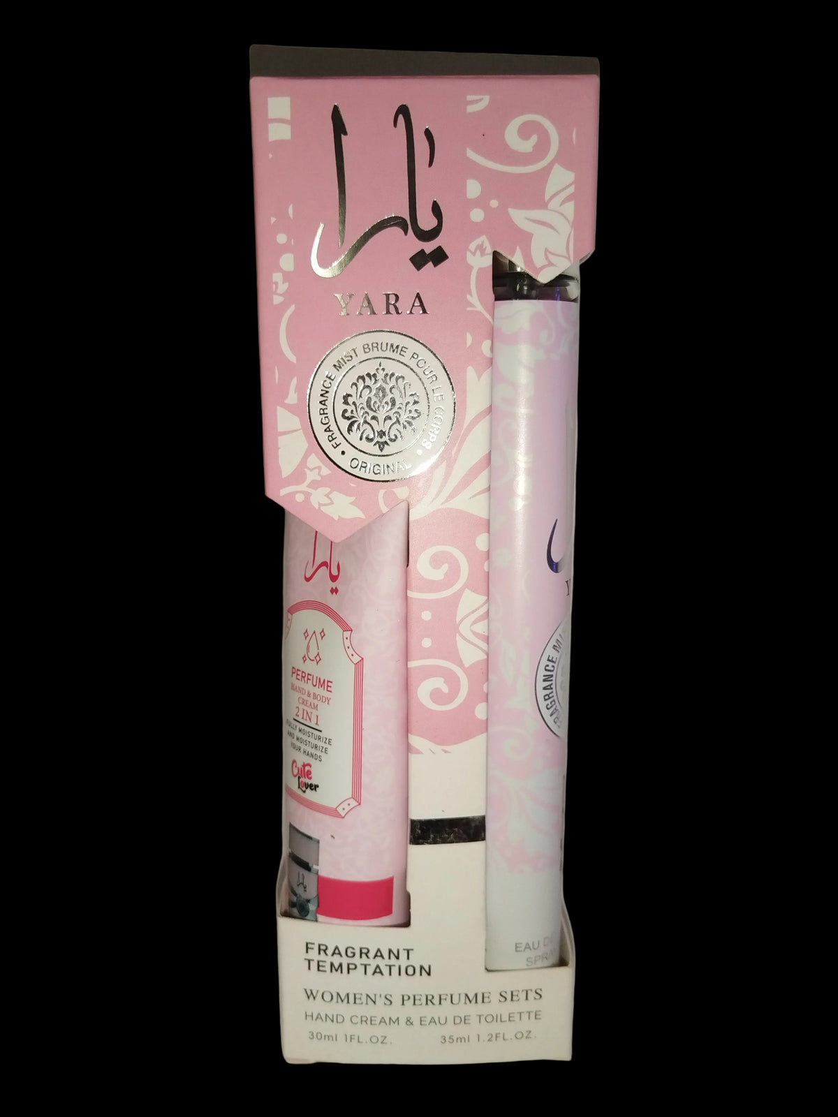 YARA Parfume&Hand Lotion 2PC.              Pink