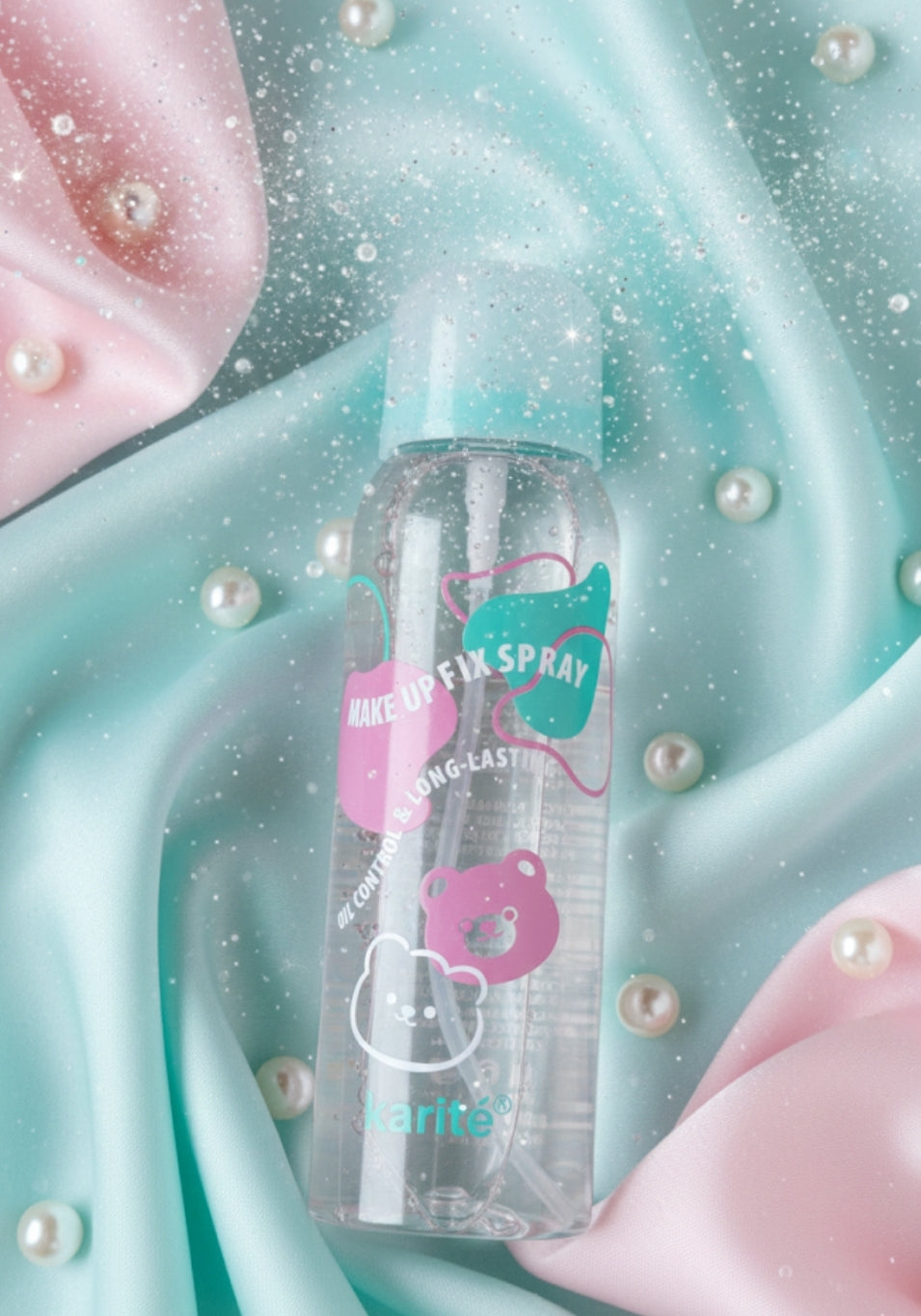 Make-up fix spray