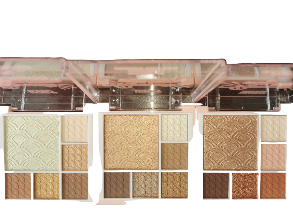 Highlighter + eyeshadow pallet