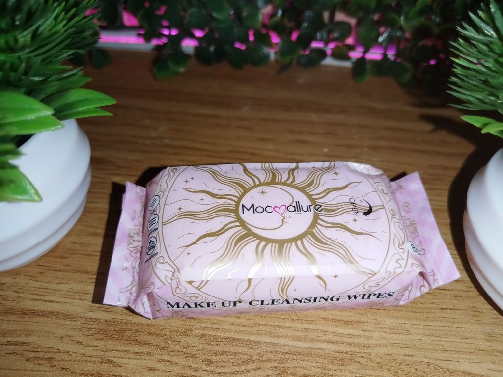 Mini MakeUp Cleansing Wipes 8pcs Mocallure