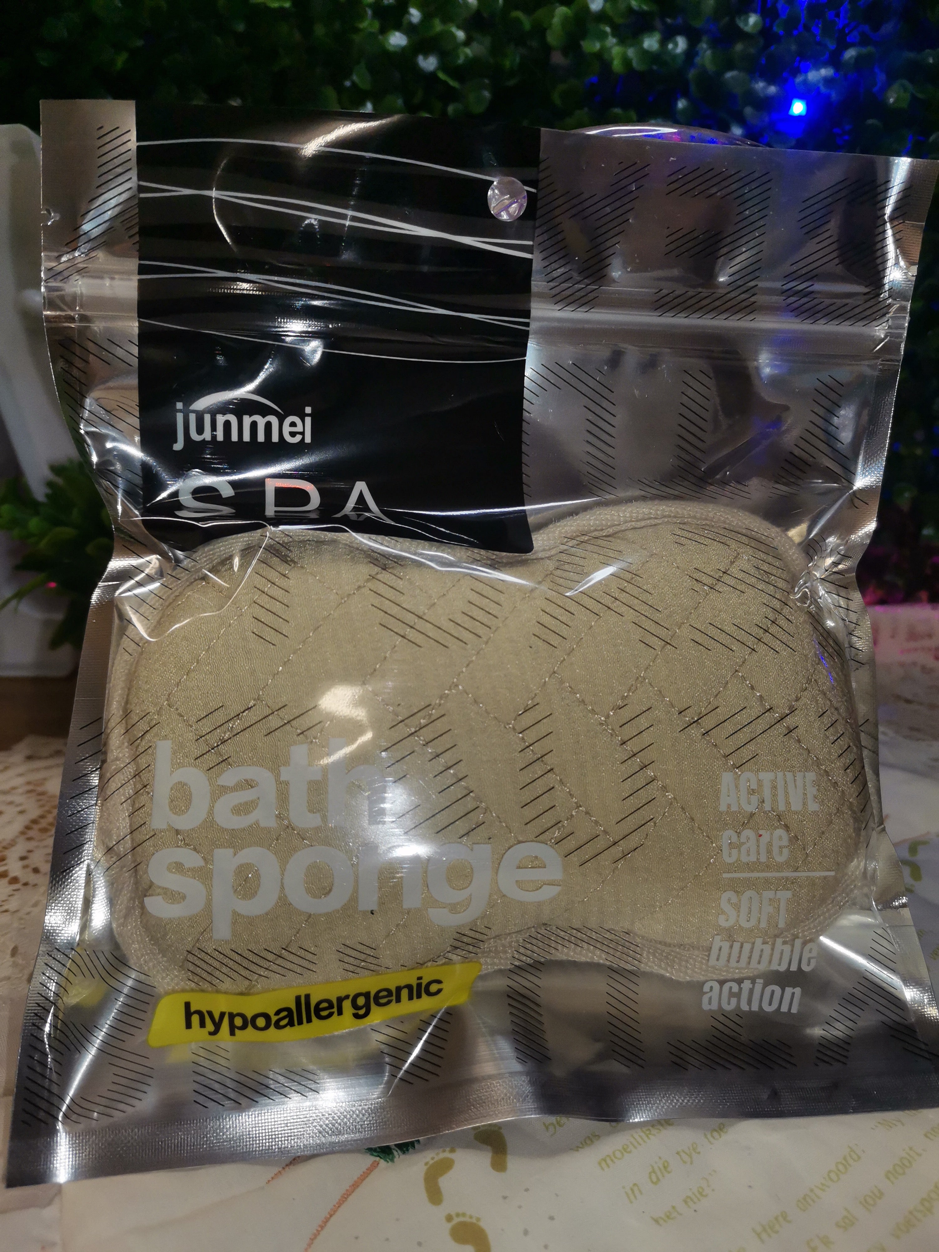 Bath sponge