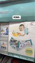 2-in-1 Baby Fitness Chair | Jump Chair & Activity Seat | Ages 6m+