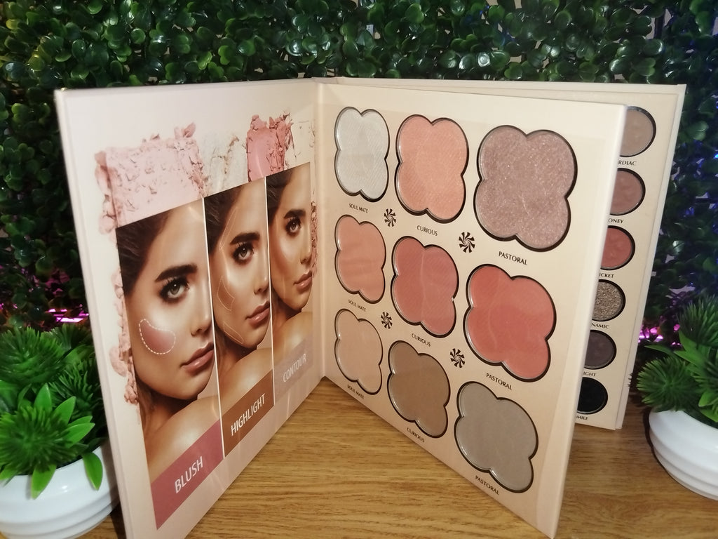 Multicolour Makeup Set Palette 9 Hot Colours+36 Fashion Colours