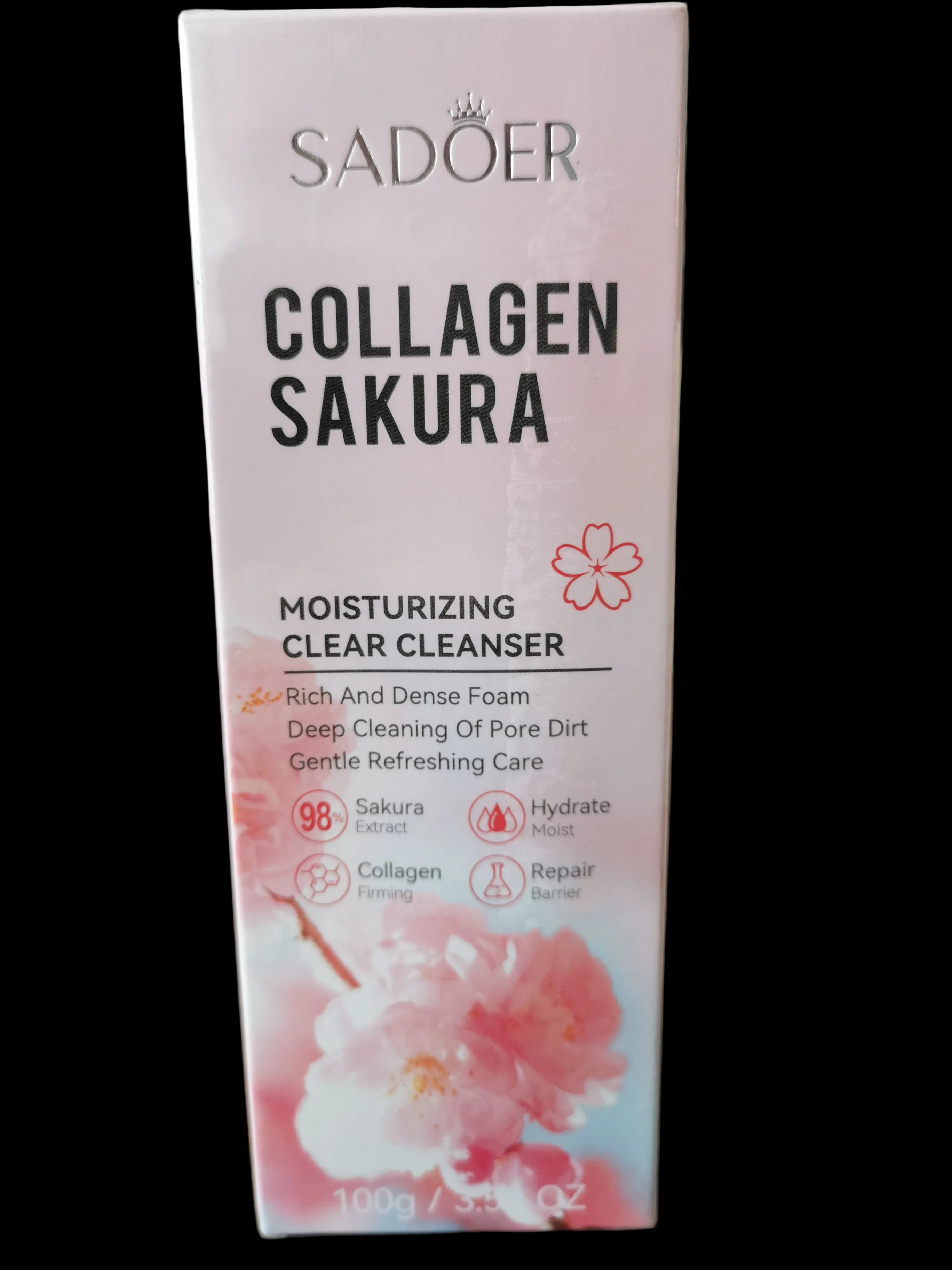 Collagen Sakura moisturizing cleanser