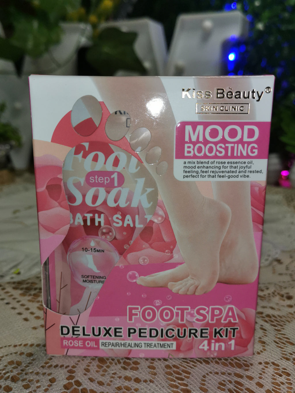 Foot spa deluxe pedicure kit