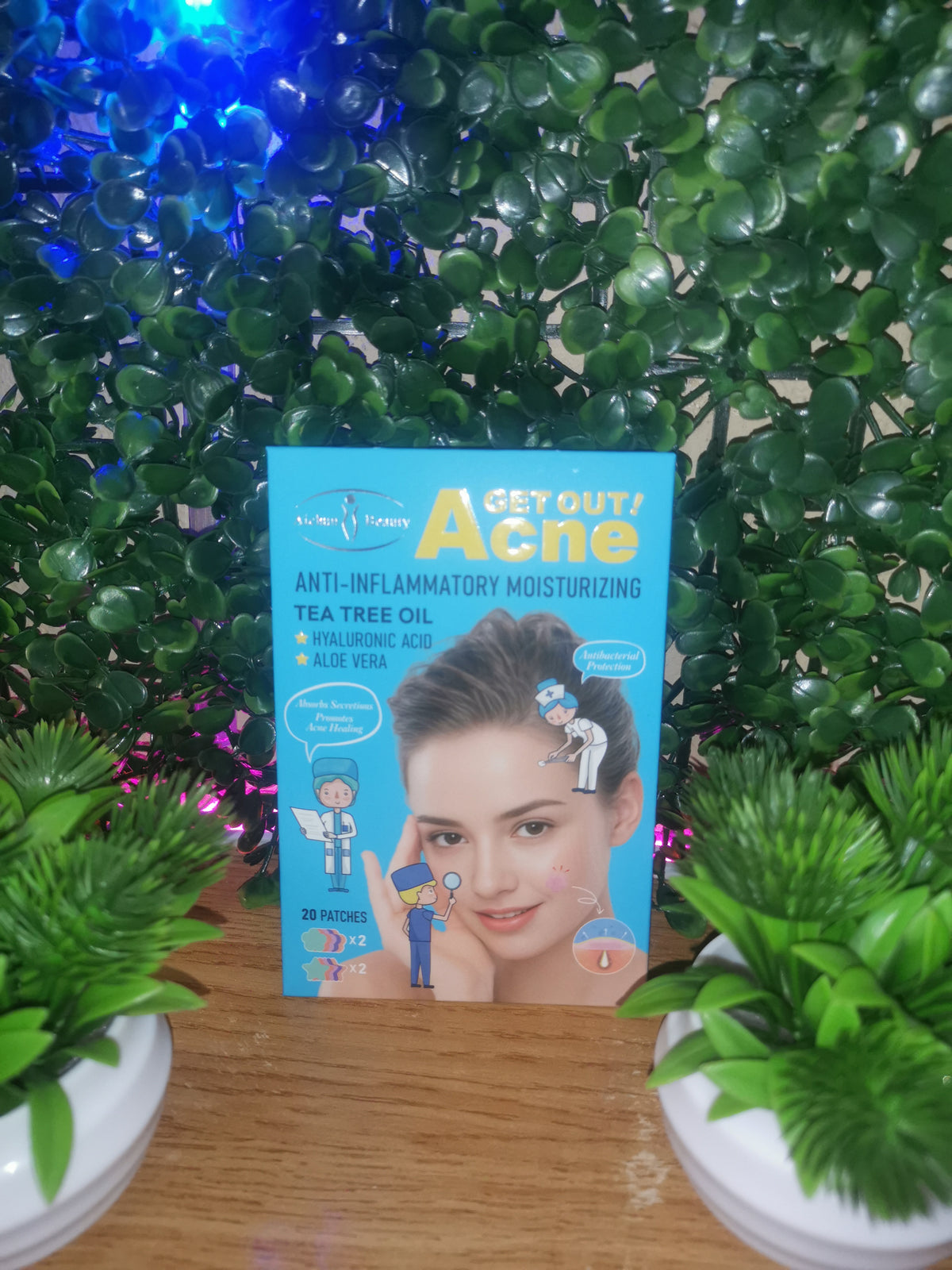 Anti Inflammatory Moisturizing Tea Tree Oil Acne Patches