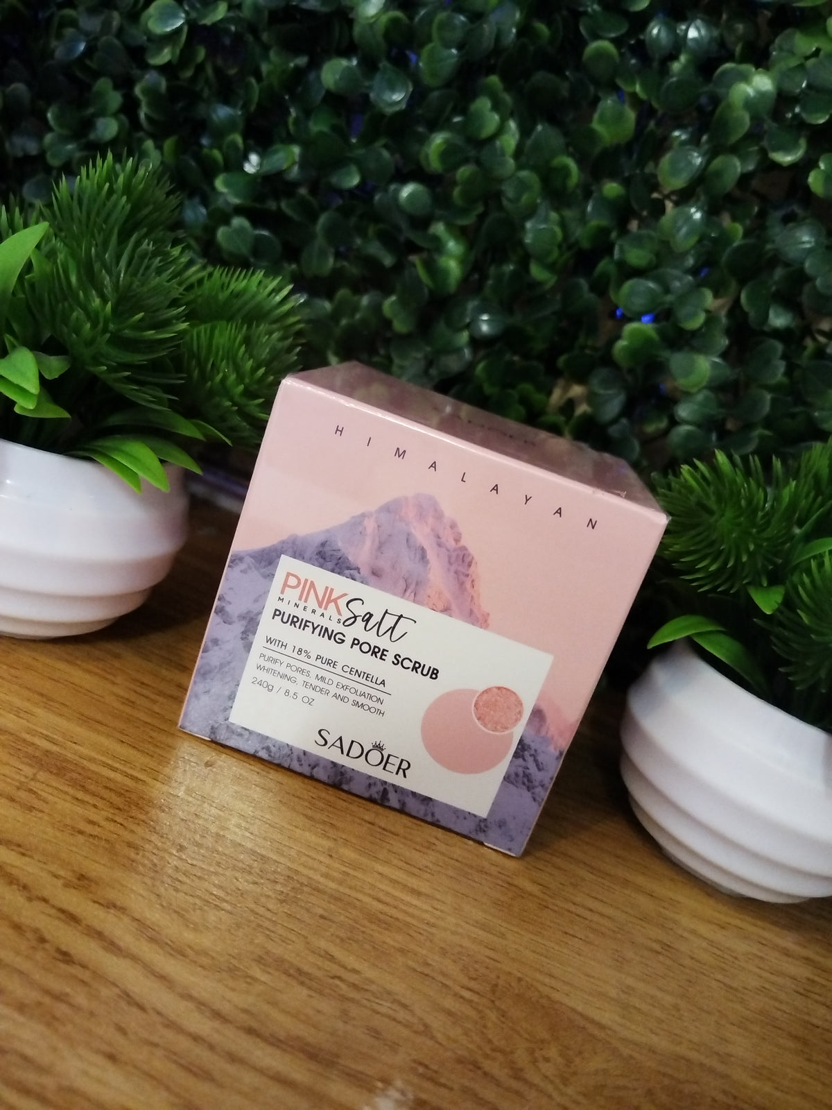 Pink Salt Purifying Pore Scrub