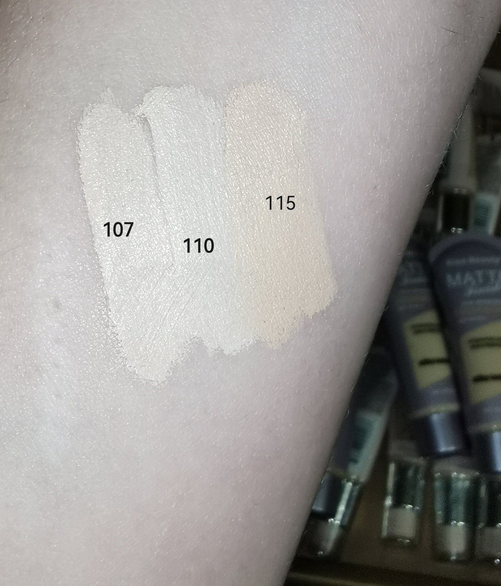 Matte finish foundation