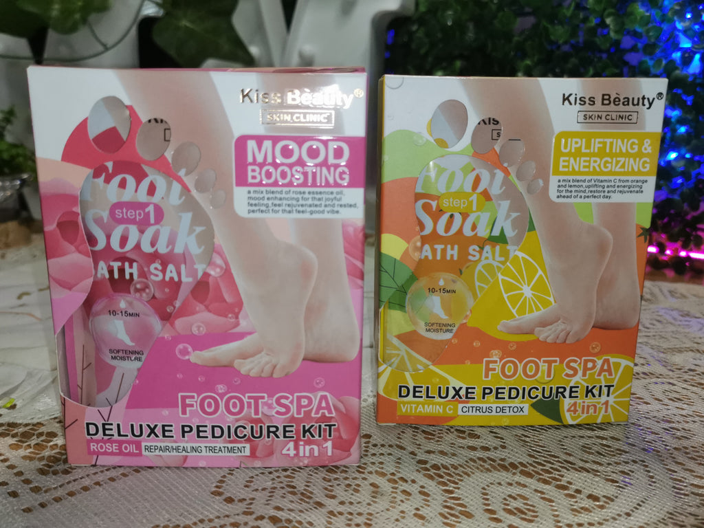 Foot spa deluxe pedicure kit