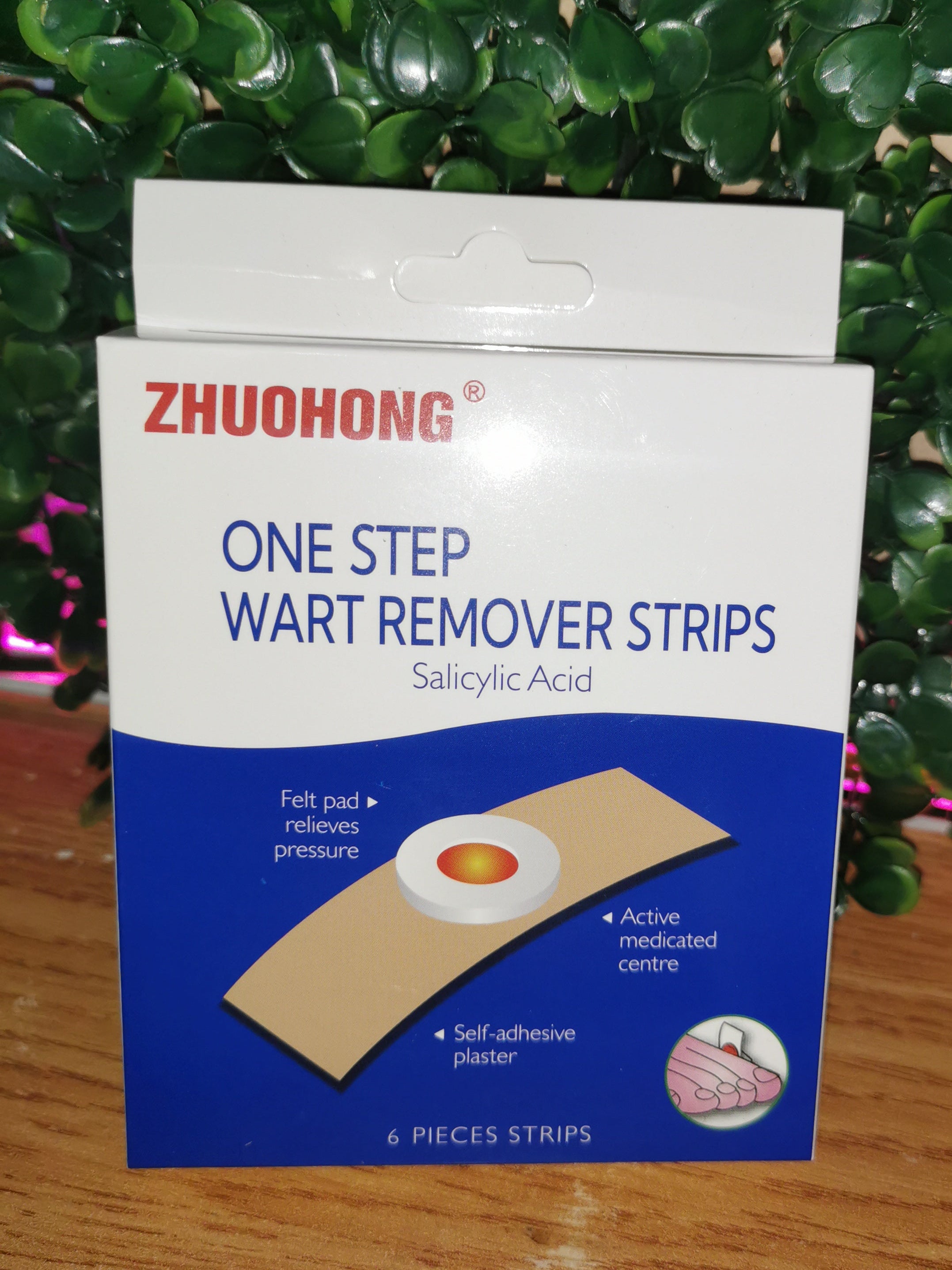 One Step Wart Remover Strips