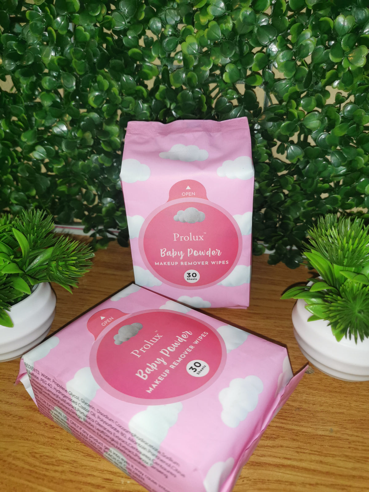 Makeup Remover Wipes Baby Powder