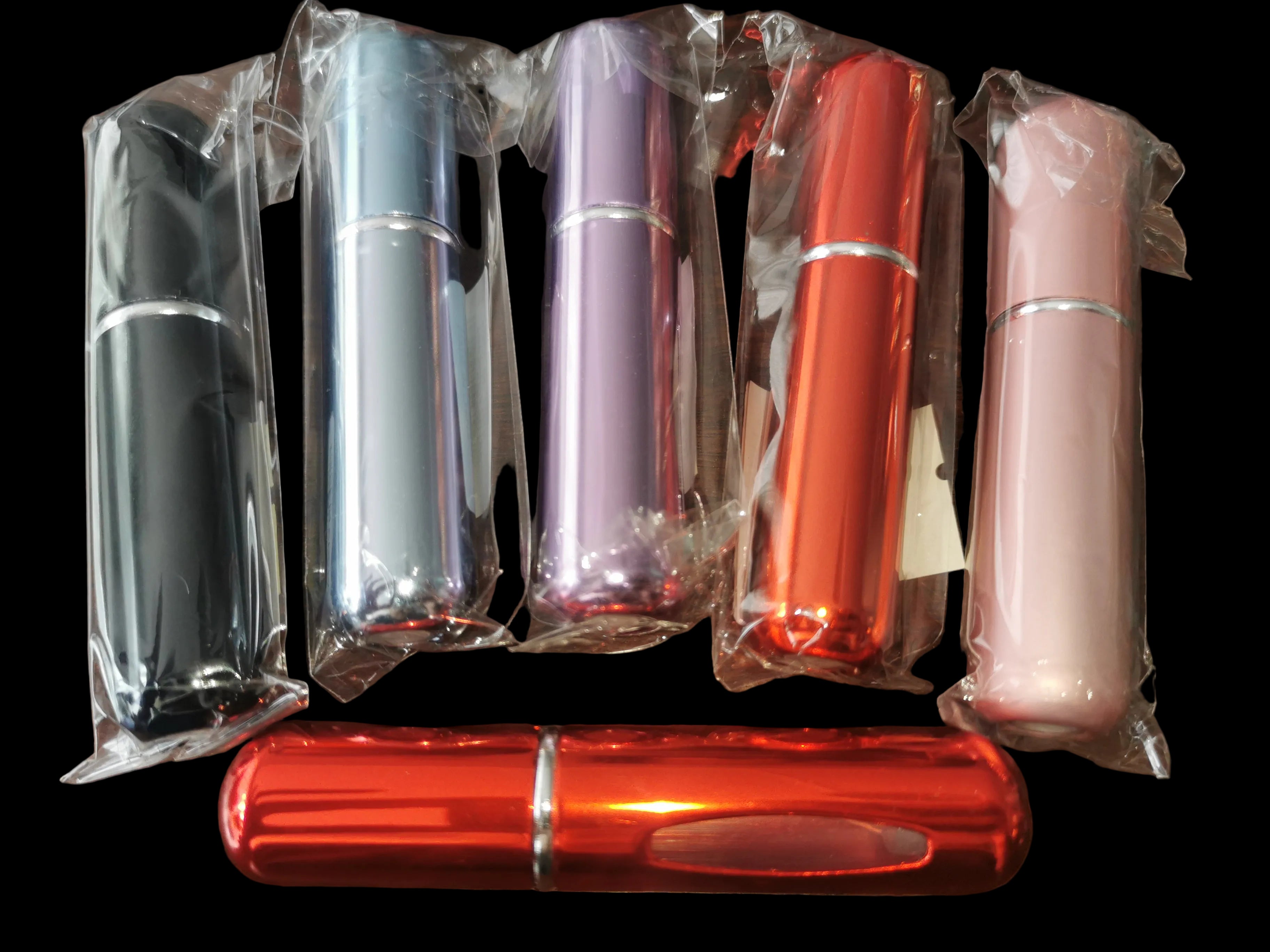 Refillable perfume spray tube