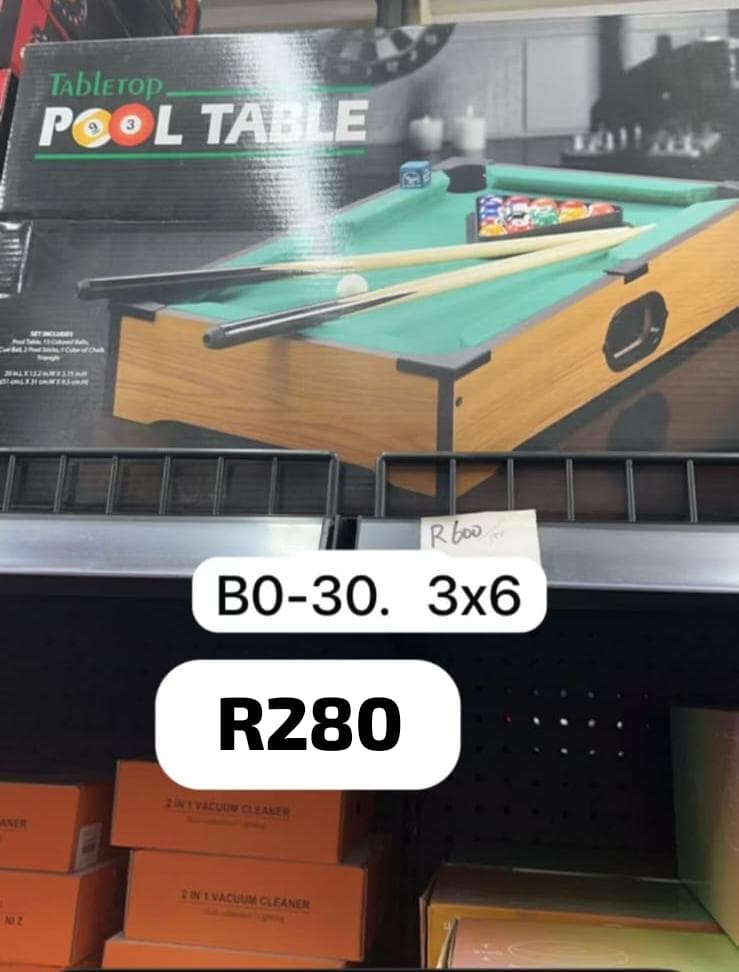 Tabletop Pool Table