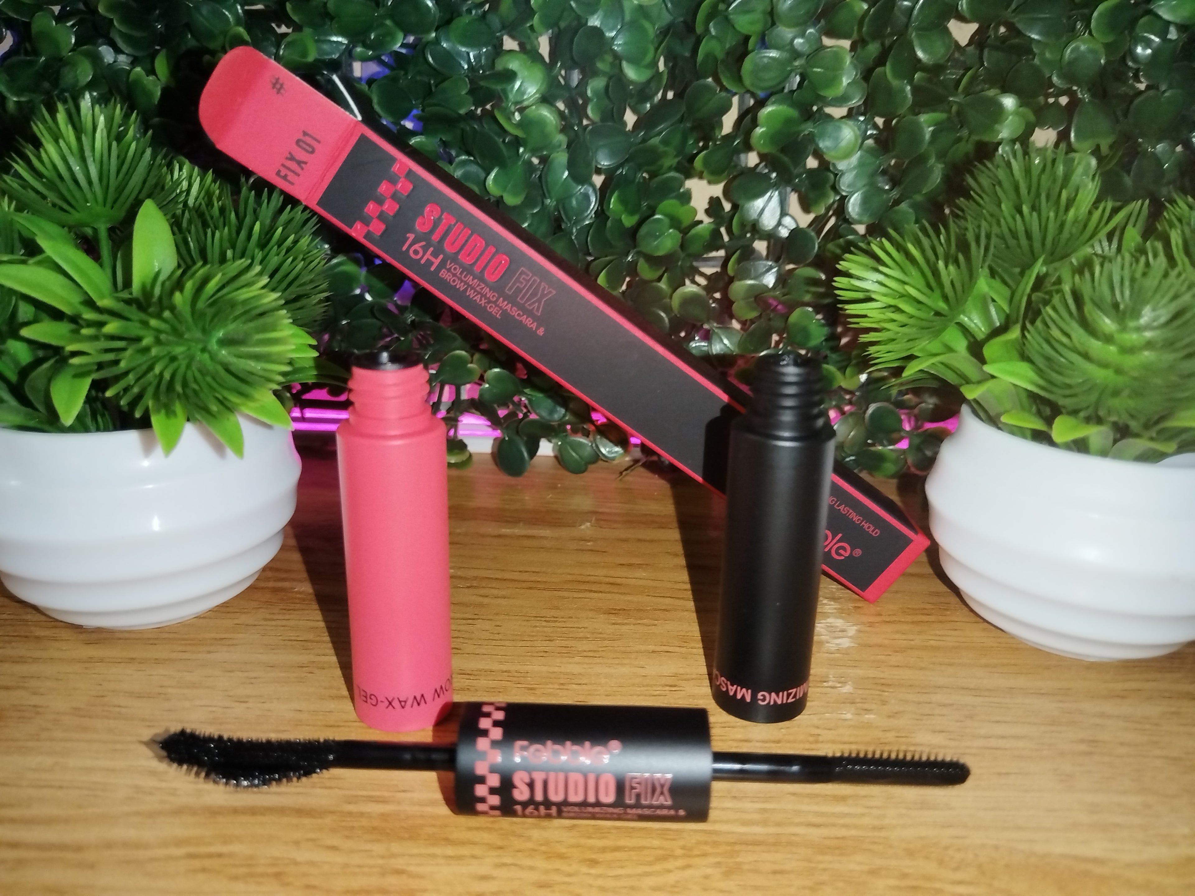 Volumizing Mascara & Brow Wax Gel