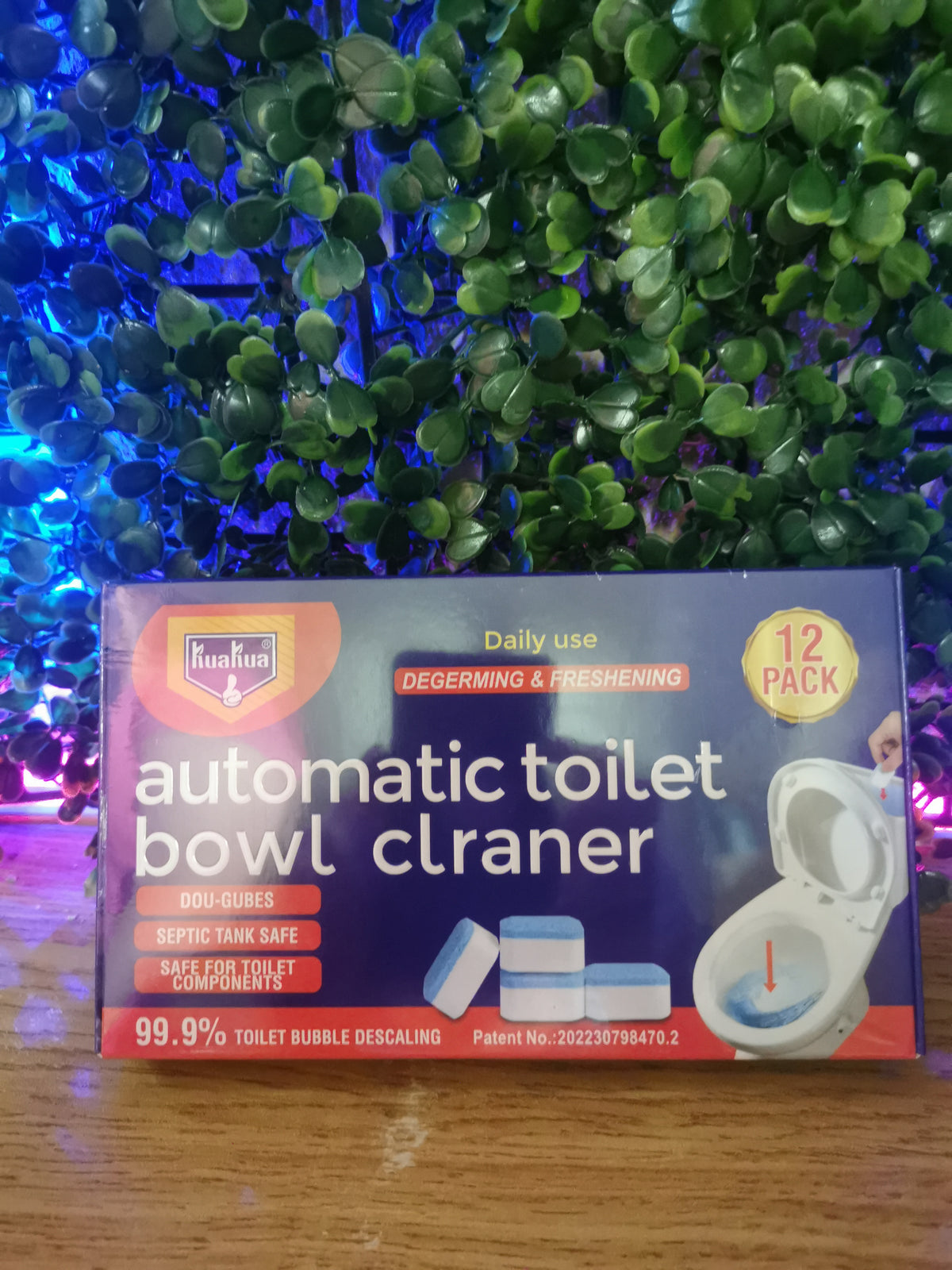 Automatic toilet bowl cleaner