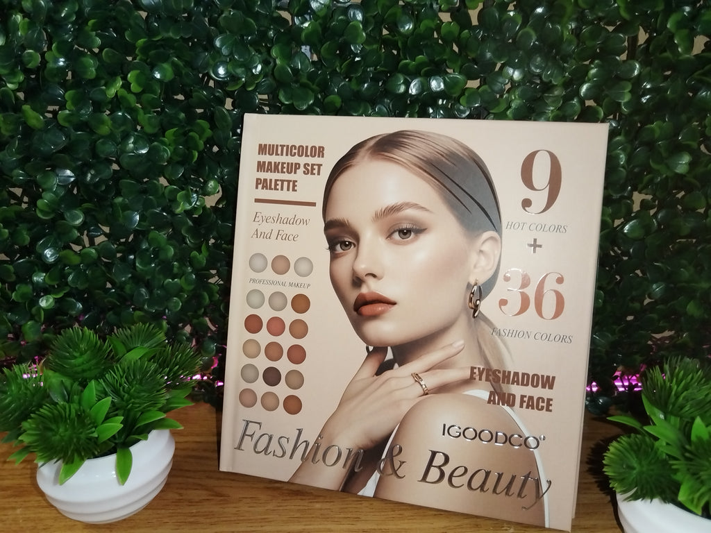 Multicolour Makeup Set Palette 9 Hot Colours+36 Fashion Colours