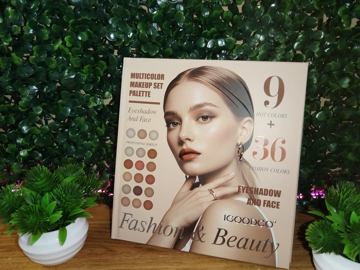 Multicolour Makeup Set Palette 9 Hot Colours+36 Fashion Colours