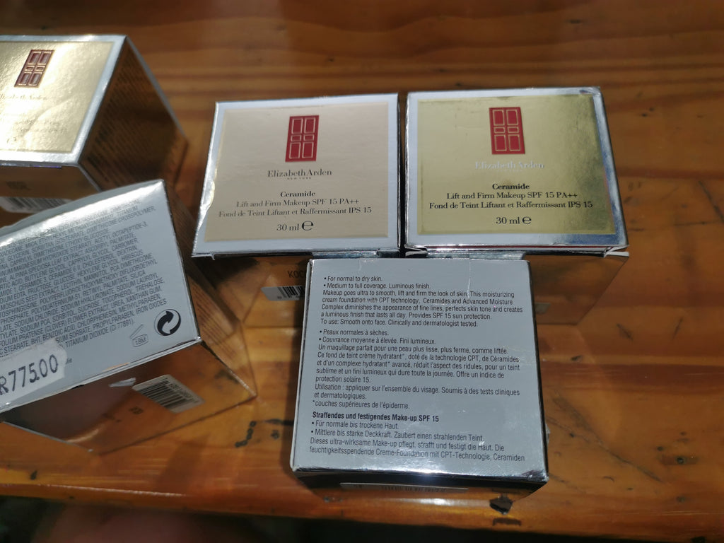 Elizabeth Arden ceramide lift and firm medium to full coverage cream foundation