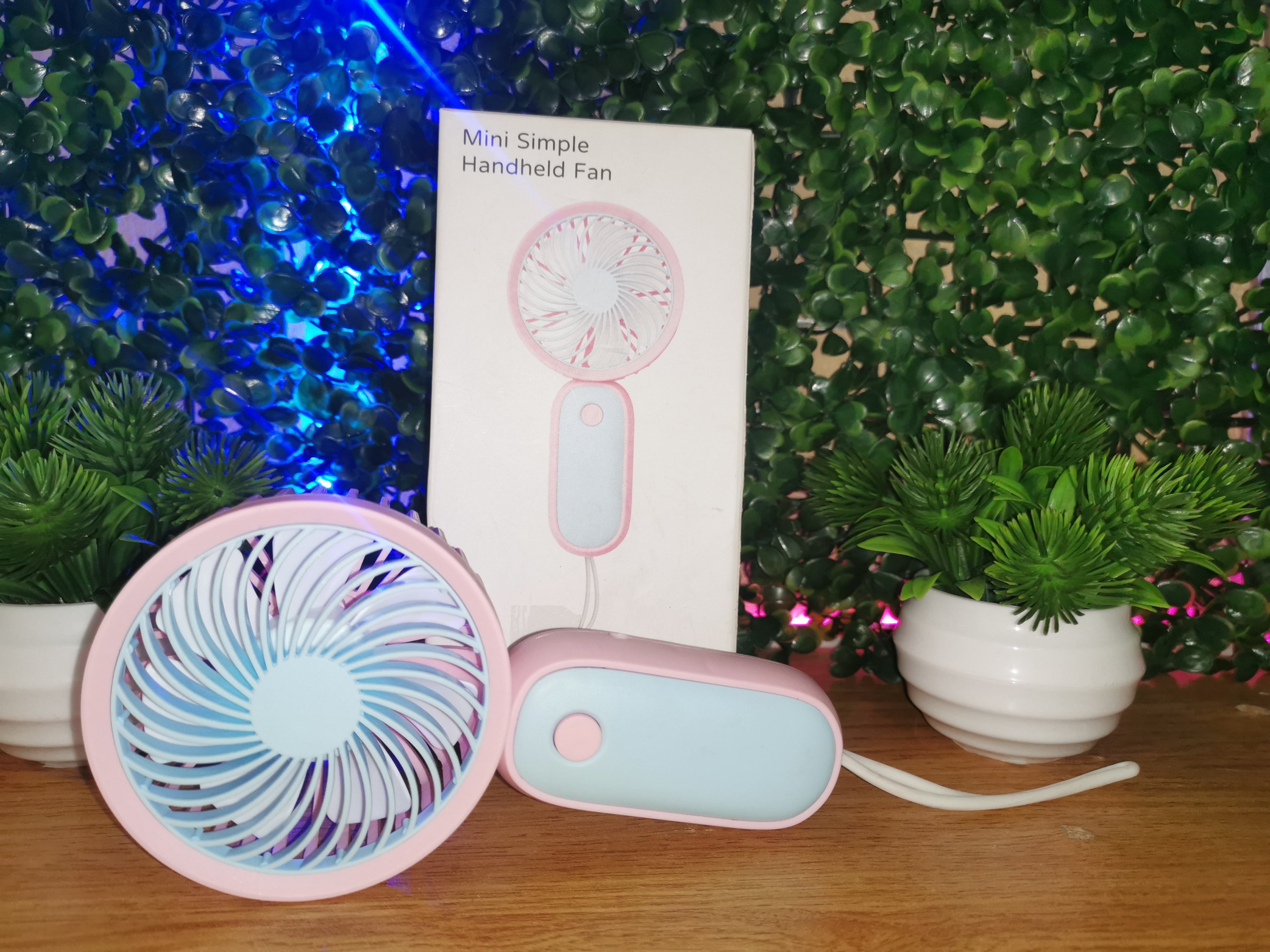 Mini handheld Fan rechargeable