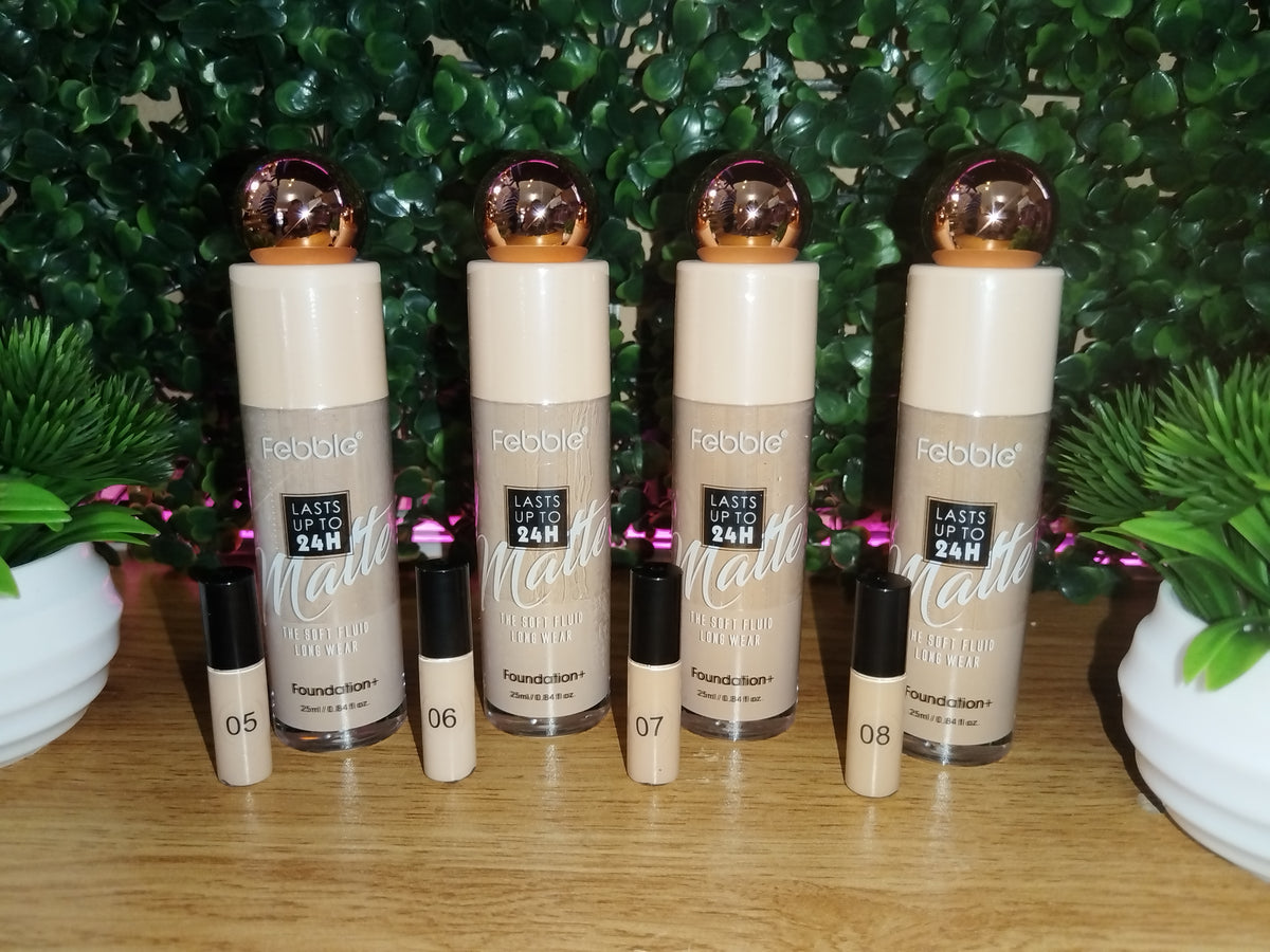 Febble Matte Foundation 24 H Last